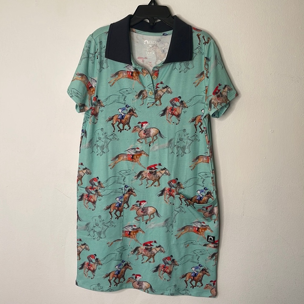 Rags to Raches Polo Dress​
